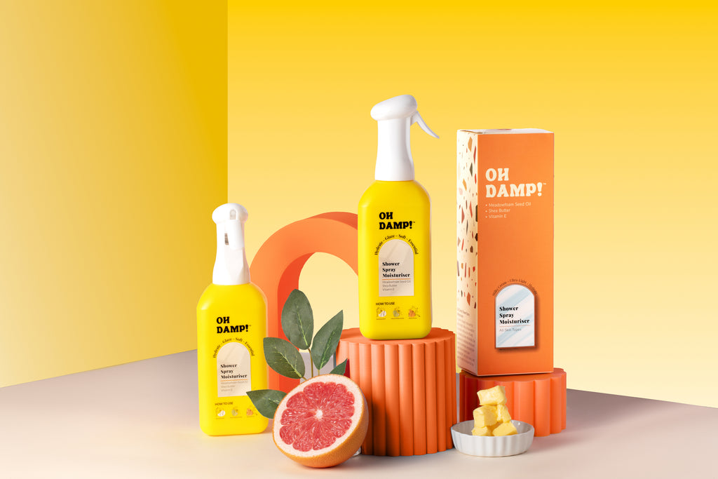 Shower spray moisturizer